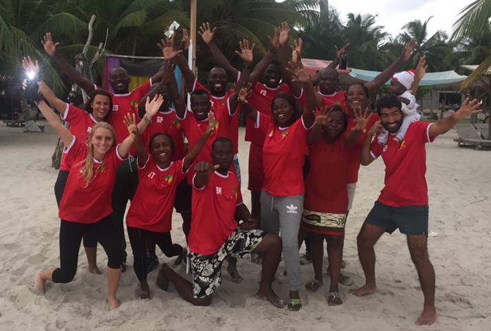 Karte Afrikas mit den Ländern, in denen TackleAfrica aktiv ist.